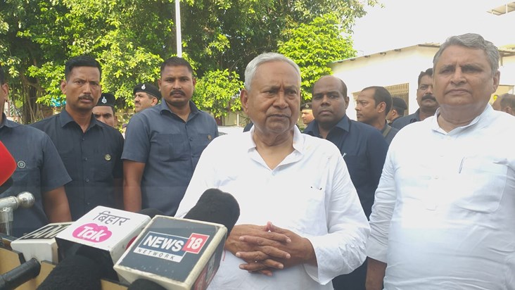 Why didnt Nitish attend the joint press conference of the op Why didnt Nitish attend the joint press conference of the op