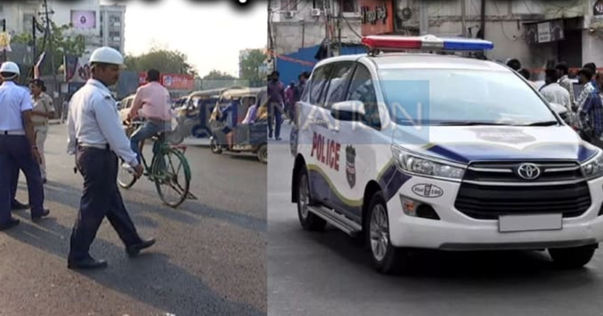 patna adg raffic police challan