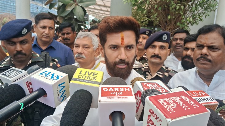 Chirag paswan ka Lalu yadv pr bda byan