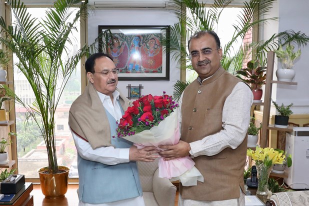 Mangal on j p nadda Mangal on j p nadda