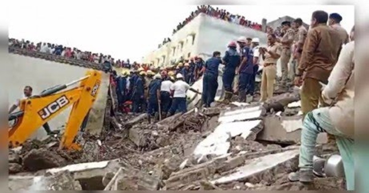 6 storey building collapsed, 7 died