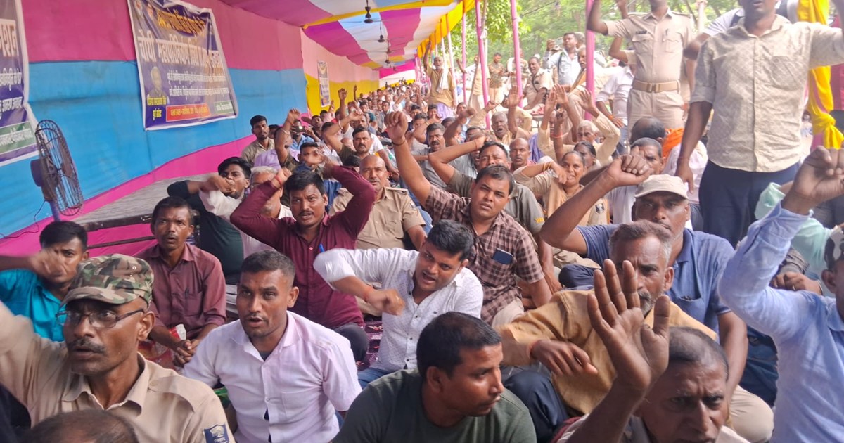 Dafadar sangh on nitish kumar