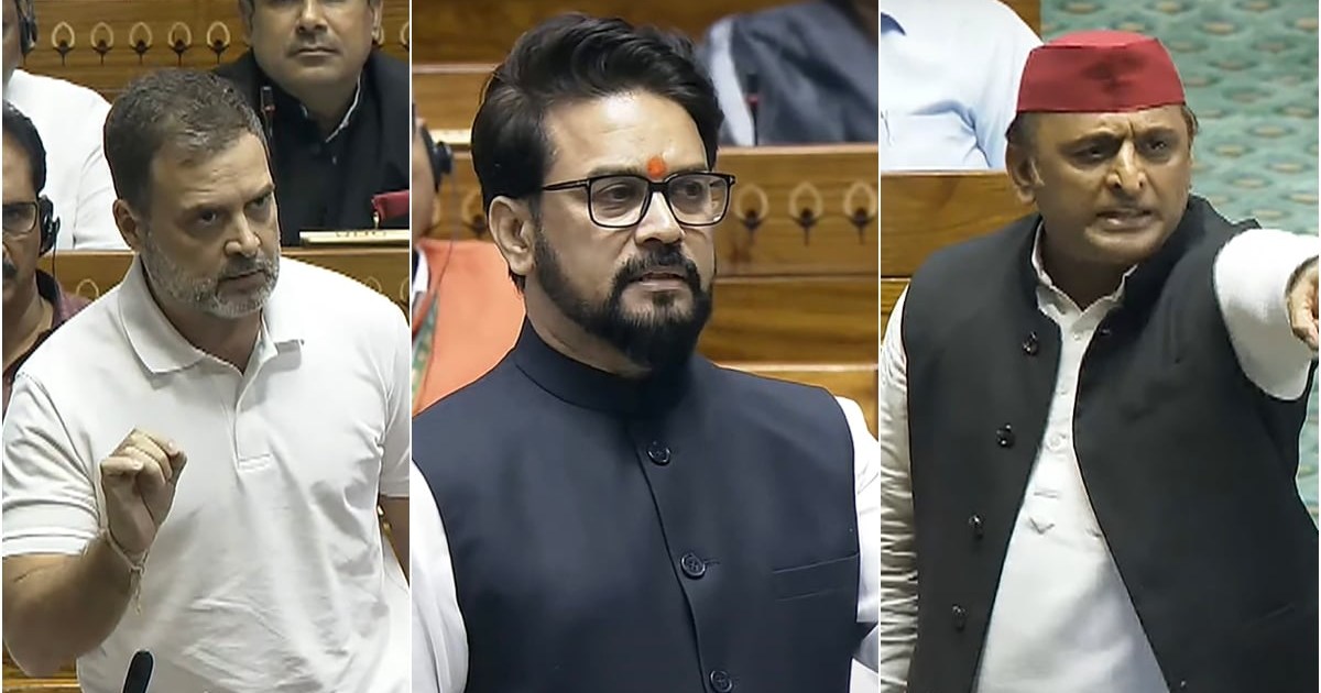 There was uproar in Lok Sabha on the issue of caste, proceed