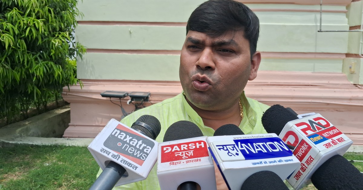 Rjd  vidhayk ka bda byan