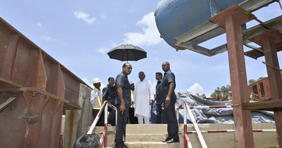 CM Nitish inspected the construction work of Metro and Museu