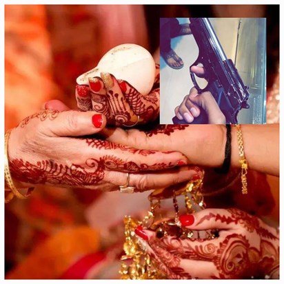 Two baraatis shot dead during a wedding ceremony in Patna Two baraatis shot dead during a wedding ceremony in Patna