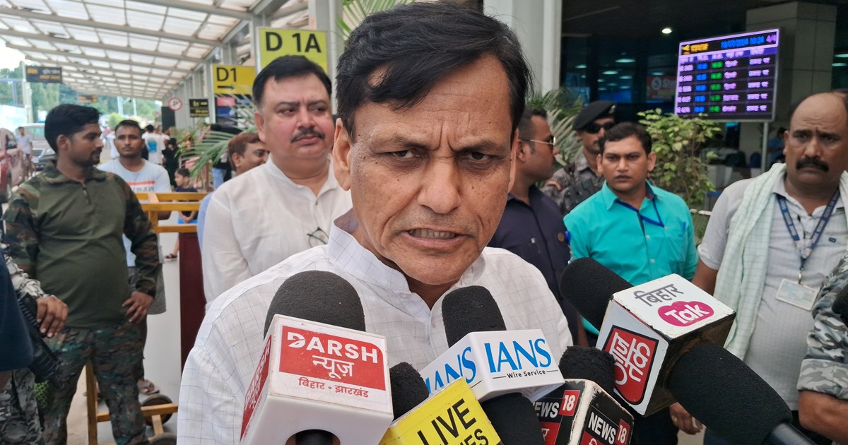 Kendraiy mntri nityanand ray ka byan