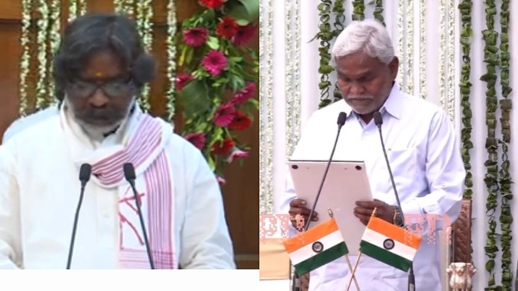Champai Soren's demotion, became minister in CM Hemant Soren Champai Soren's demotion, became minister in CM Hemant Soren