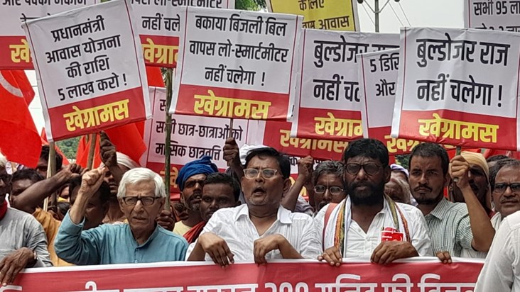 Kisan on bjp