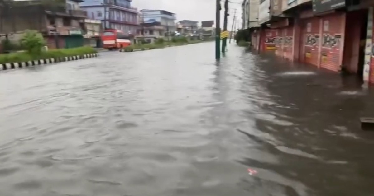 Heavy rains and landslides in Nepal have affected normal lif