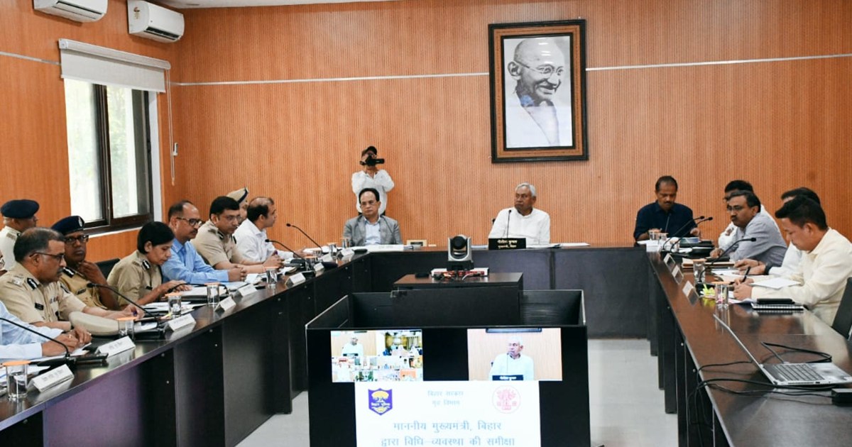 CM Nitish gave strict instructions regarding crime control