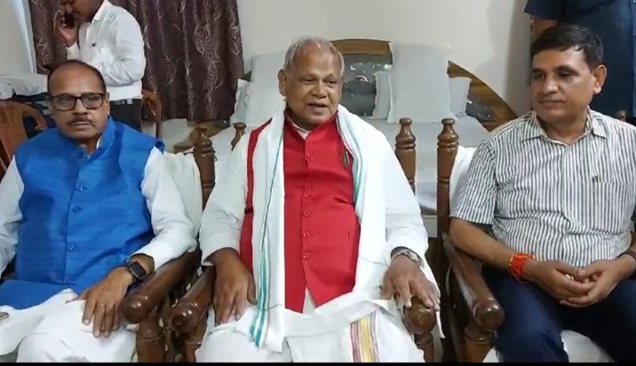 Ram Manjhi attacked Lalu family and RJD on the issue of crim Ram Manjhi attacked Lalu family and RJD on the issue of crim