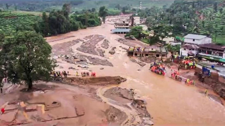 The death toll in Wayanad landslide reached 250 The death toll in Wayanad landslide reached 250
