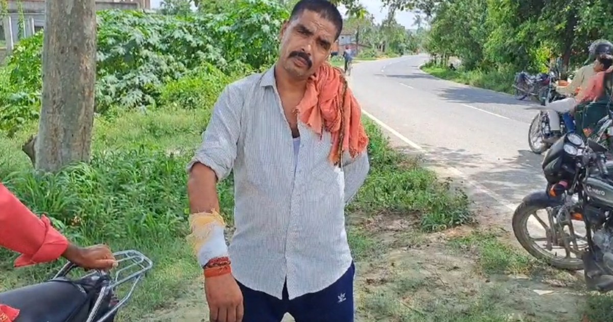 A police constable was robbed in Samastipur