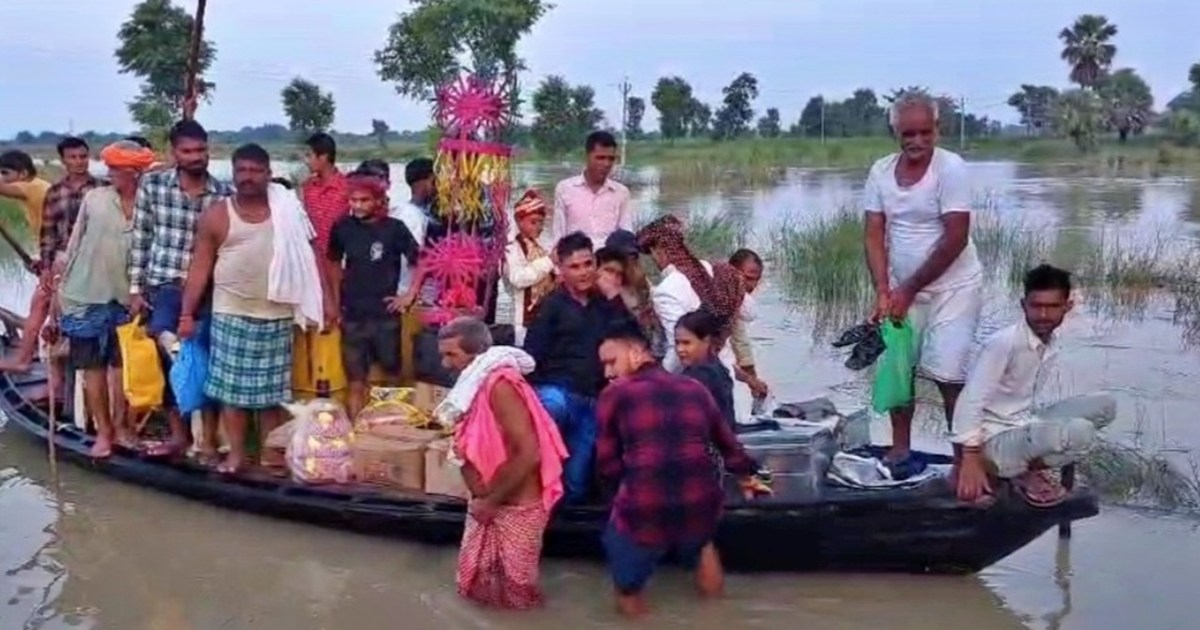 Wedding with pomp and show, but bride and groom will have to