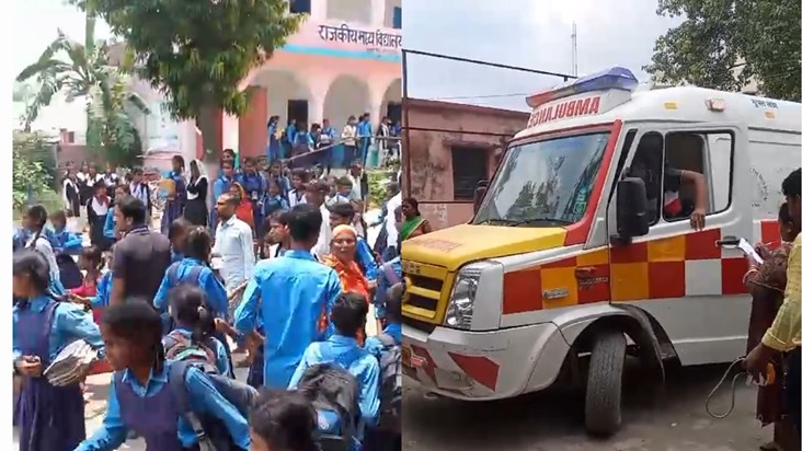 Breaking More than 20 children fainted in a school in West C Breaking More than 20 children fainted in a school in West C