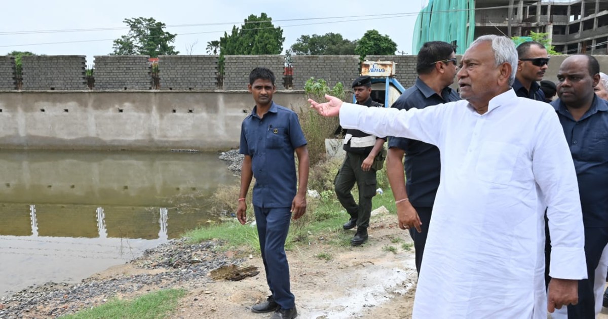 CM Nitish visits his home area Bakhtiyarpur, know the reason