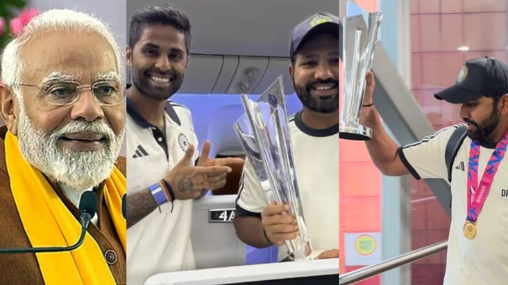 Team India returns to India with World Cup trophy, will have