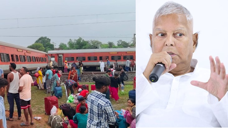 Lalu Yadav has always targeted the Modi government at the ce Lalu Yadav has always targeted the Modi government at the ce