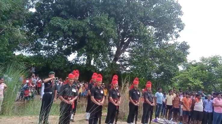 Last farewell given to martyred Army soldier in Jamui Last farewell given to martyred Army soldier in Jamui