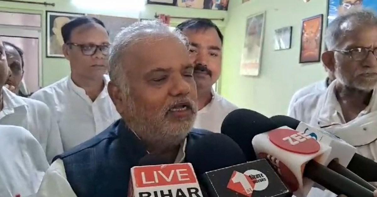 Mntri shrawvn kumar ka byan