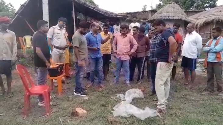 A young man who went to eat a wedding feast was brutally mur