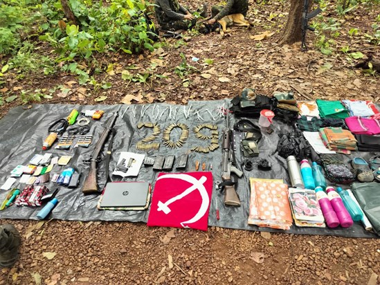 Encounter between Naxalites and security forces in Chaibasa