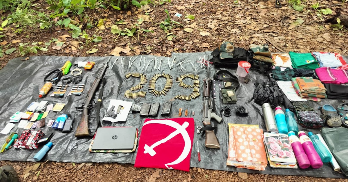 Encounter between Naxalites and security forces in Chaibasa