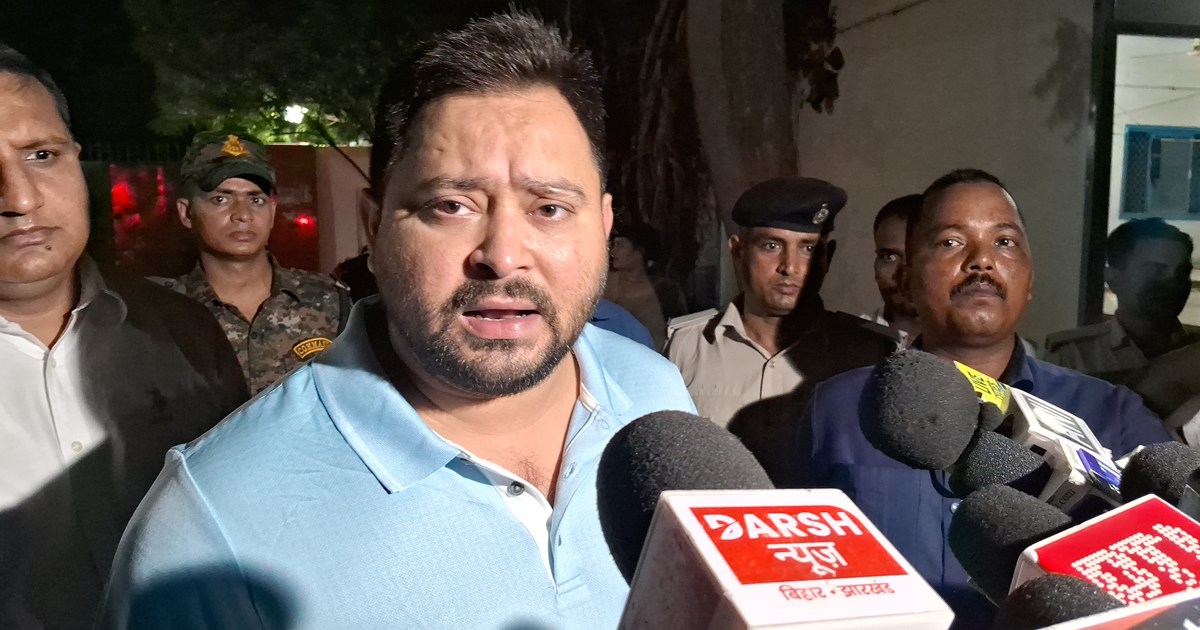 Tejasvi yadv ka srkar pr bda hmla