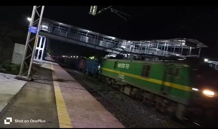 Brahmastra train started operating by connecting a goods tra Brahmastra train started operating by connecting a goods tra