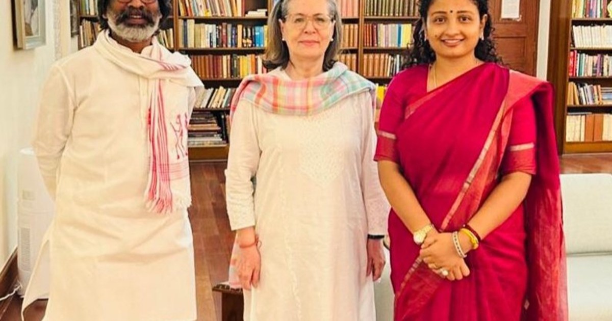 Jharkhand CM Hemant Soren met Sonia Gandhi, know the reason