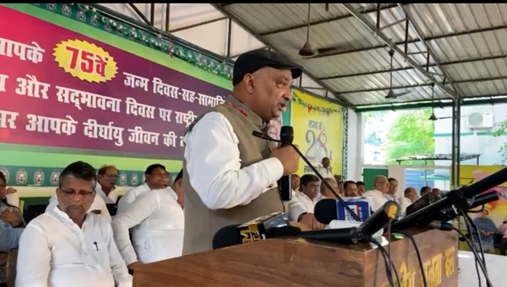 Rjd neta Sunil singh nitish kumar ko bemaan btaya Rjd neta Sunil singh nitish kumar ko bemaan btaya