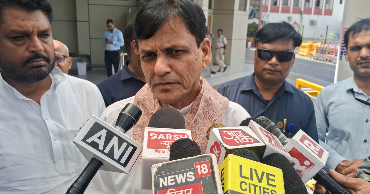 Kendraiy mntri nityanand ray ka byan