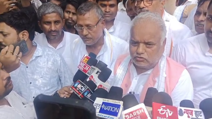 Mantri Shravan Kumar ne kaha- Naye voters ko 2005 ke pehle w Mantri Shravan Kumar ne kaha- Naye voters ko 2005 ke pehle w