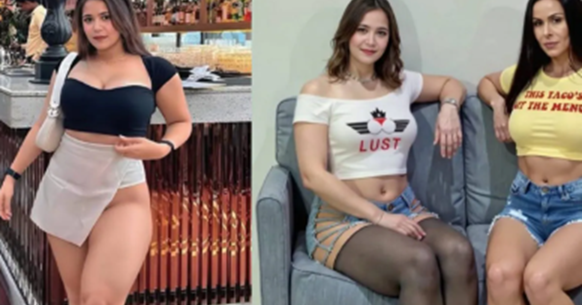 Adult star Kendra Lust ke saath nazar aayi Assam ki Babydoll