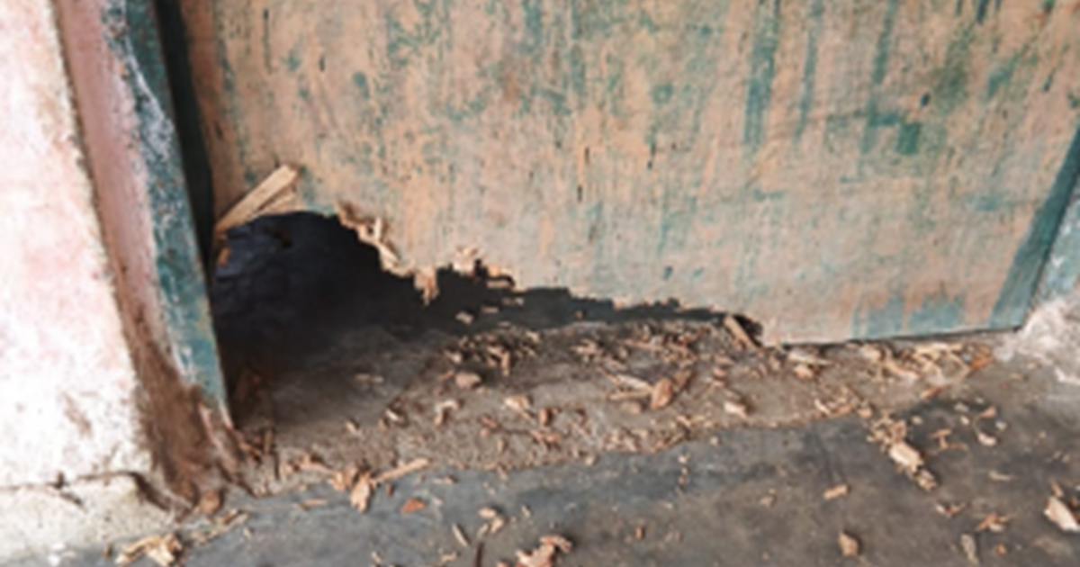 Sarkari Vidyalay ki gate choron se bhi majboot, khali haath 