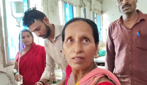 Bhishan garmi ke karan kai chhatraaye behosh, vidyalay mein afra-tafri ka mahaul.
