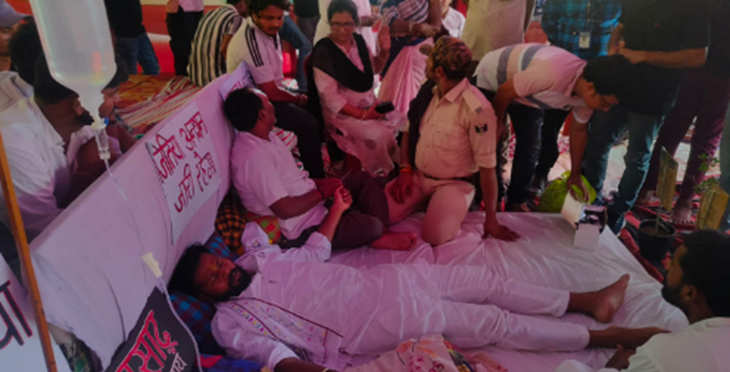 Anshan ke dauran JDU vidhayak Gopal Mandal ke bete ki bigdi 