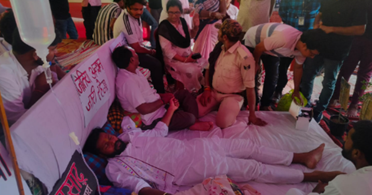 Anshan ke dauran JDU vidhayak Gopal Mandal ke bete ki bigdi 