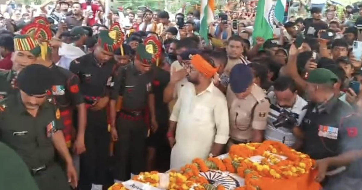 Bihar News: Sena ke jawan ka firing prashikshan ke dauran ta