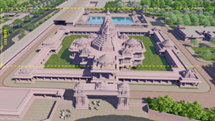 Sitamadhi mein 50 ekad mein banega bhavya Janaki Mandir, Ayo