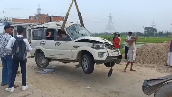 Sharab ki soochana par taskar ko pakadne ja rahi utpad vibha