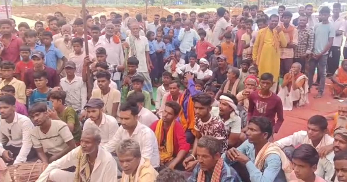 Panchayat sarkar bhavan nirman ko rokne ke liye RJD vidhayak