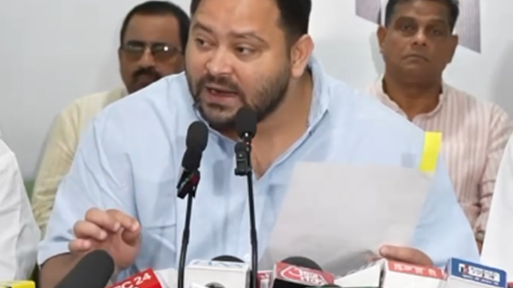 Bihar mein voter list revision ko lekar Tejaswi Yadav ka ham