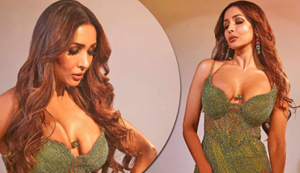 Casual Outfit mein Fitness Goals deti nazar aayi Malaika Arora, Smile ke saath Camera ke saamne diya...