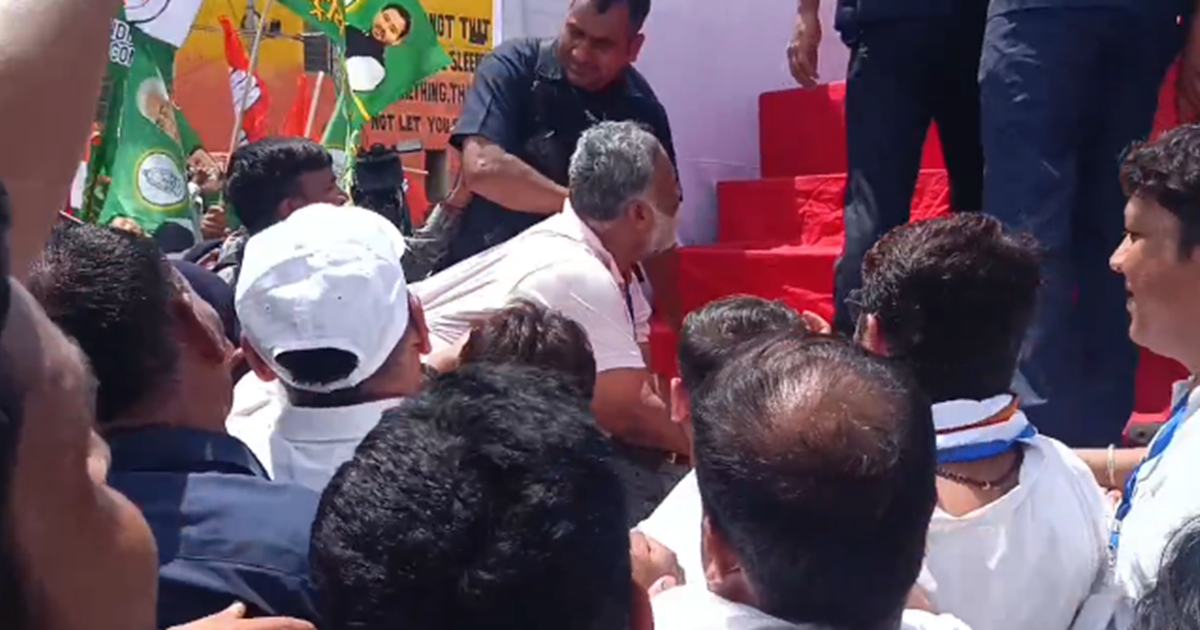 Bihar Band: Rahul-Tejaswi ki gaadi se Pappu Yadav ko diya ga