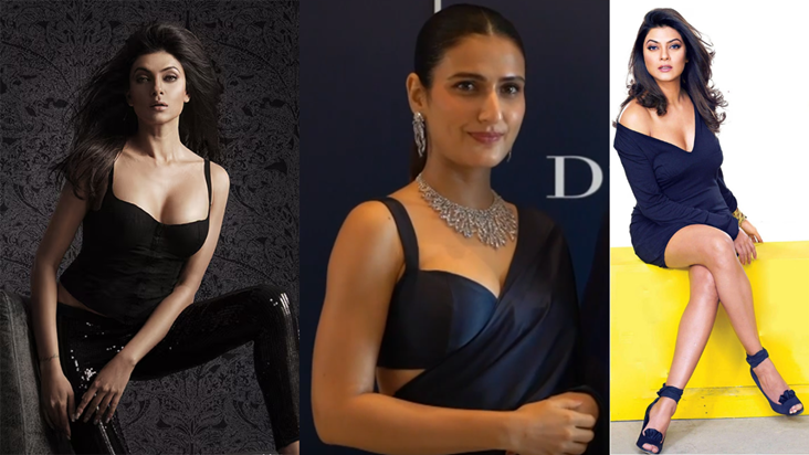 Blue Dress mein Sushmita Sen lagi apsara, paps ko jamkar diy Blue Dress mein Sushmita Sen lagi apsara, paps ko jamkar diy