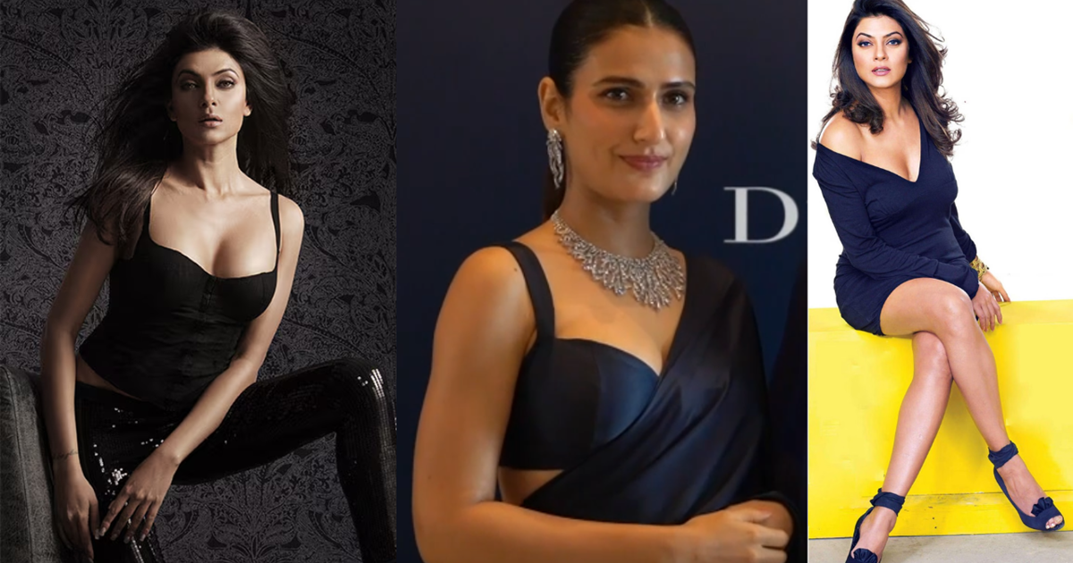 Blue Dress mein Sushmita Sen lagi apsara, paps ko jamkar diy