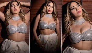 Gym ke bahar Neha Bhasin ko kiya gaya spot, lagi behad hot...VIDEO Viral