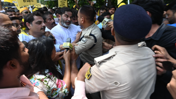 Prashant Kishor ko Vidhansabha gherav karna pada bhari, Pras